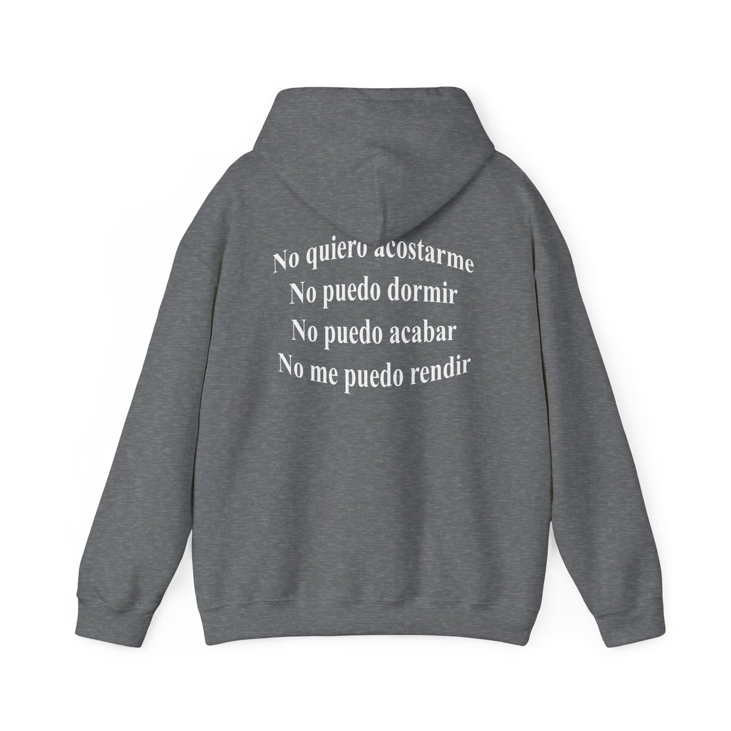 Sudadera "No quiero acostarme"