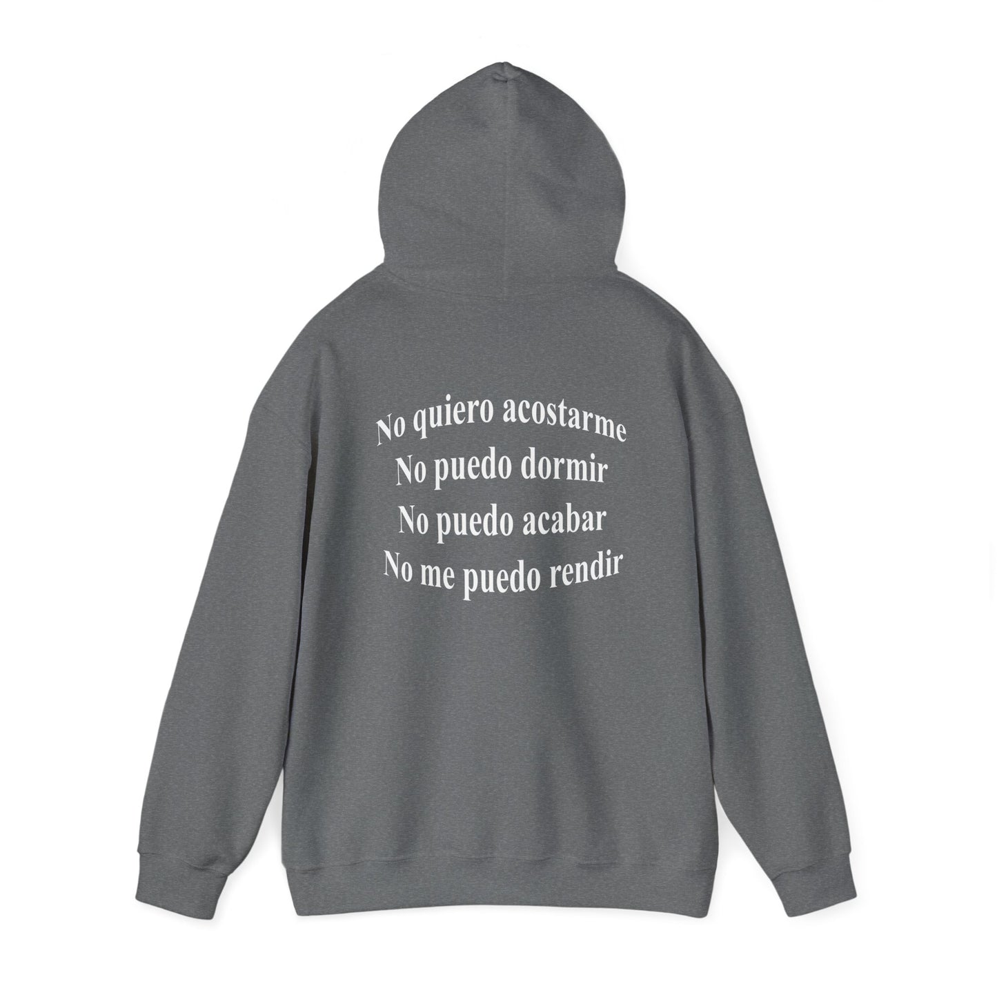Sudadera "No quiero acostarme"